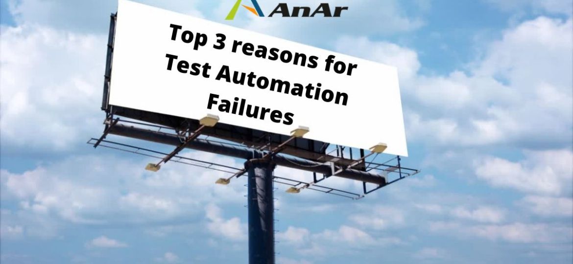 Test Automation Failures