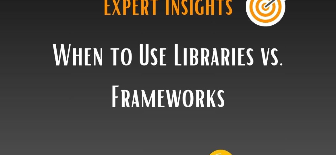 Libraries vs Frameworks (2)