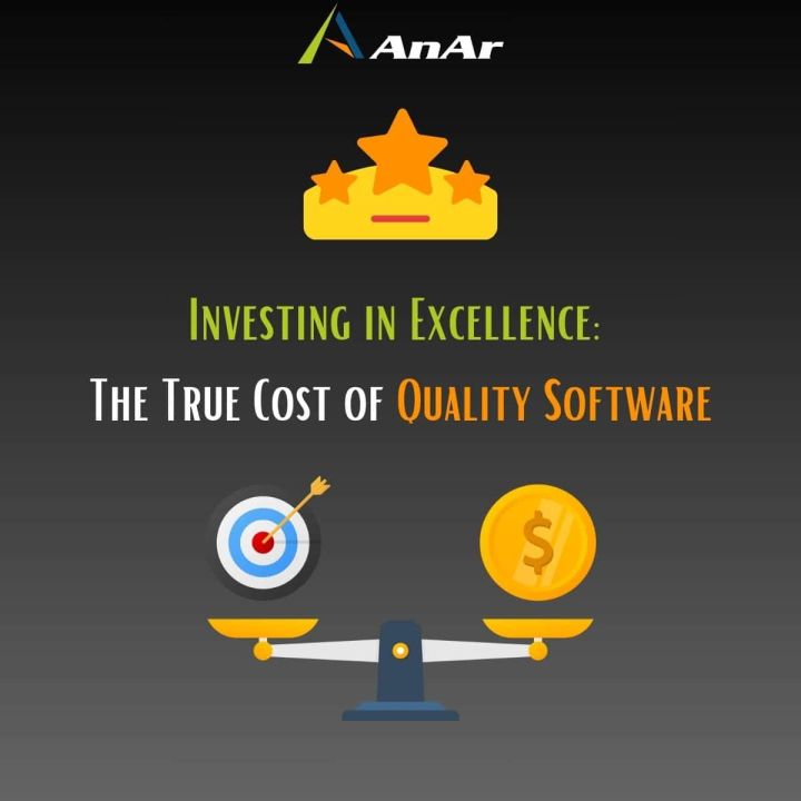 Investing in Excellence The True Cost of Quality Software AnAr Solutions