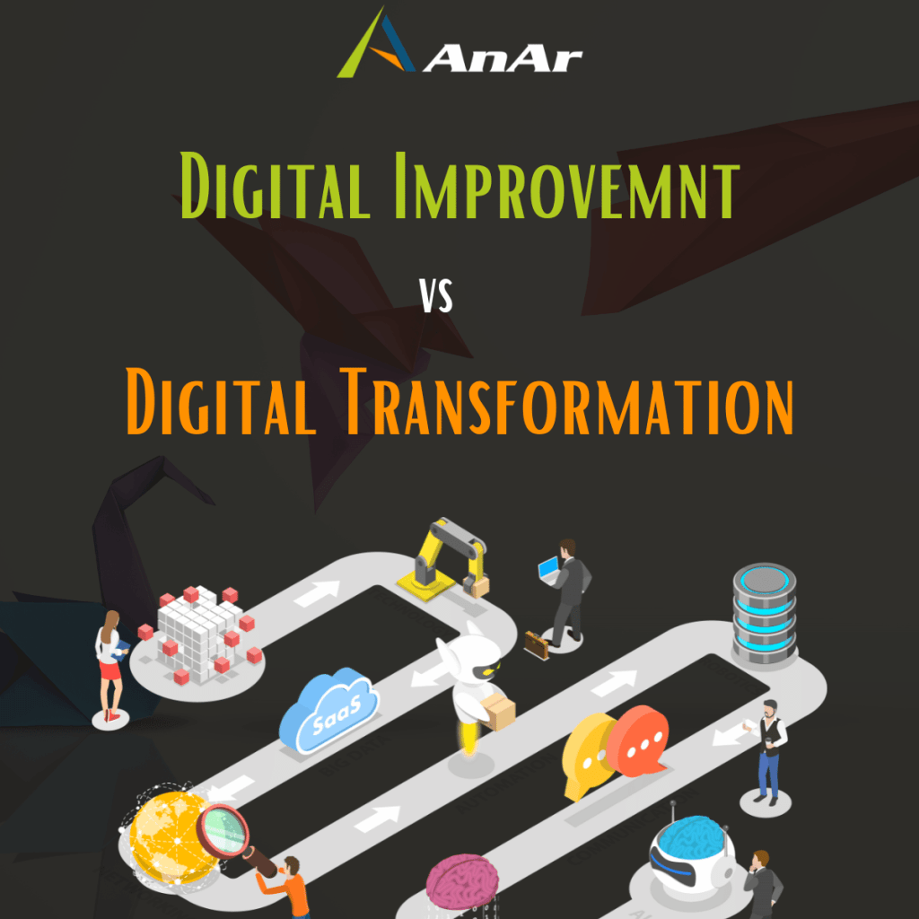 Digital Improvement vs Digital Transformation