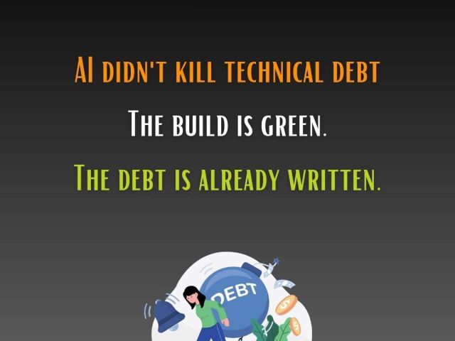 Technical debt from AI-generated code: Fowler's debt quadrant and the inadvertent debt AI writes at machine speed