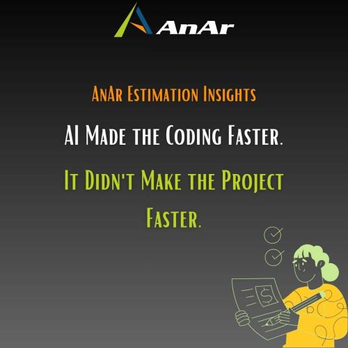 Software delivery timeline showing coding time shrinking while understanding and verification time stays the same.